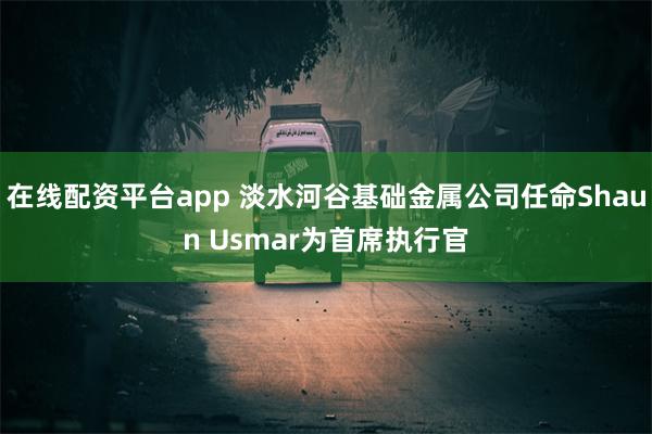 在线配资平台app 淡水河谷基础金属公司任命Shaun Usmar为首席执行官