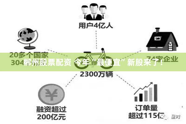 郴州股票配资 今年“最便宜”新股来了！