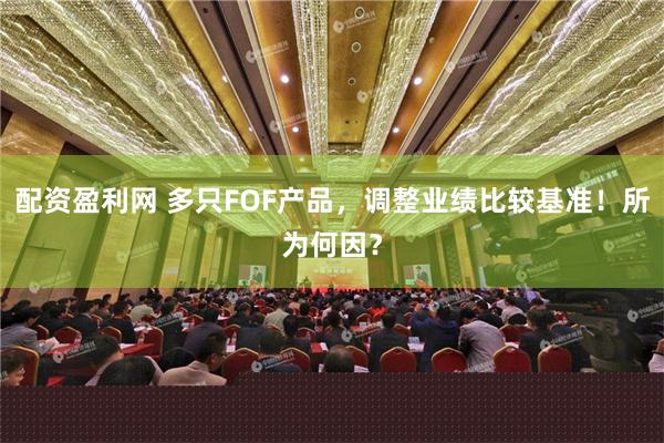 配资盈利网 多只FOF产品，调整业绩比较基准！所为何因？